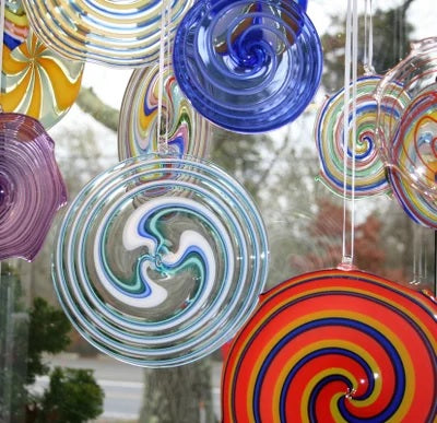 Medium Assorted Rondels by Fritz Glass