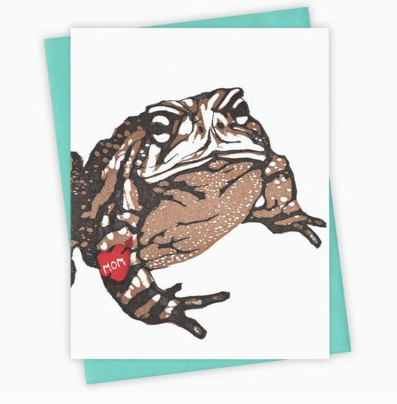 Tattoo Toad Mother's Day Card by Burdock & Bramble
