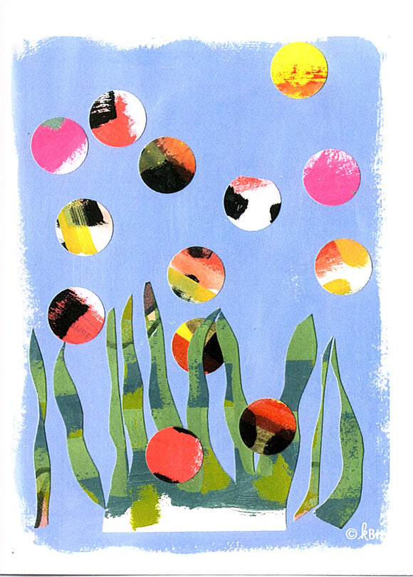 Aquatic Fun Card by Kate Brennan Hall