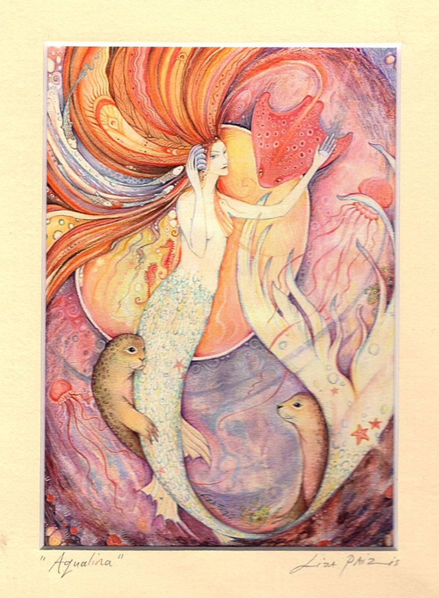 Aqualina Reproduction by Liza Paizis – Outside the Lines Art Gallery