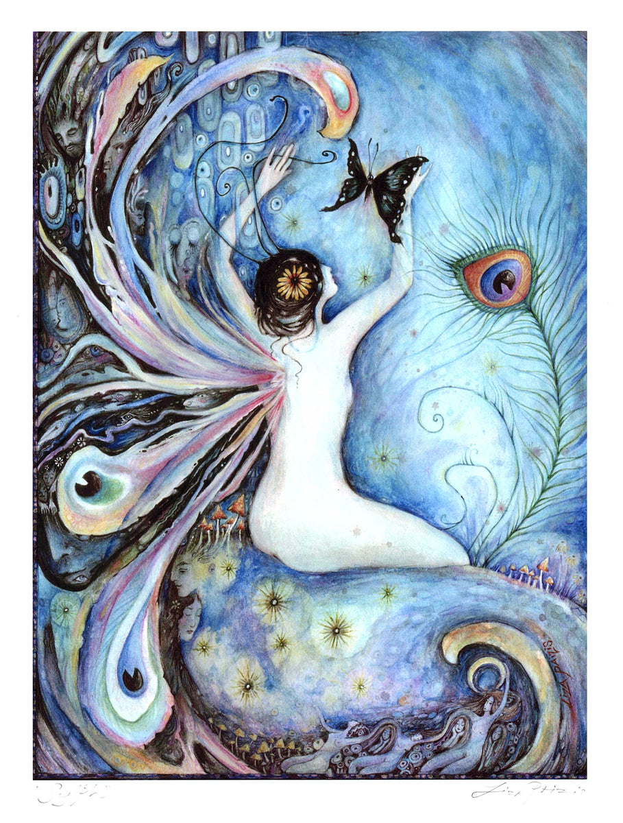 Sylph Reproduction by Liza Paizis – Outside the Lines Art Gallery