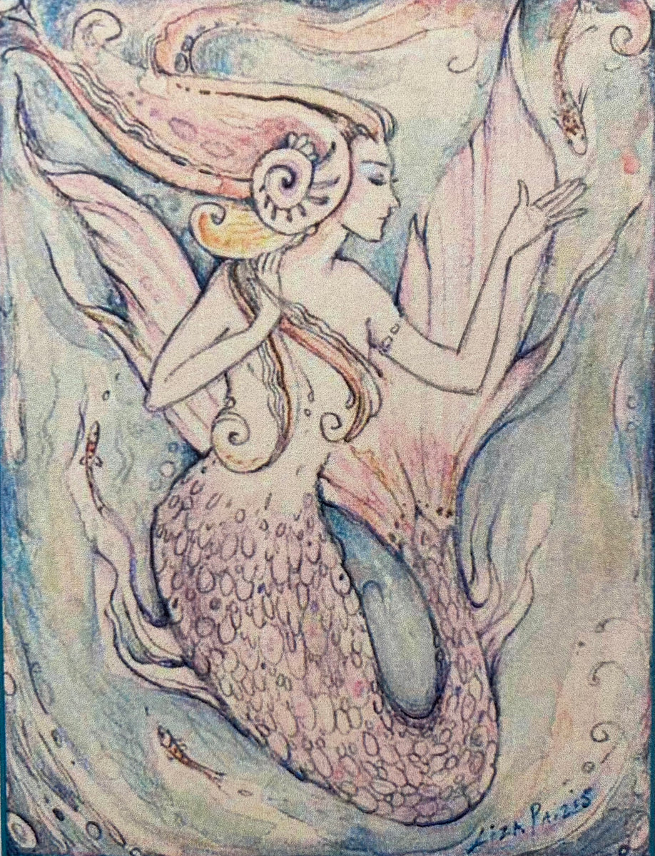 Sea Mistress Reproduction by Liza Paizis – Outside the Lines Art Gallery