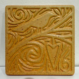 Bird/Heart Coaster by Macone Clay