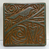Bird/Heart Coaster by Macone Clay