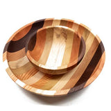 Multi-Wood Bowl by Dickinson Woodworking