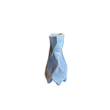 Periwinkle Faceted Vase by Roberta Polfus