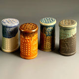 Salt and Pepper Set by Macone Clay