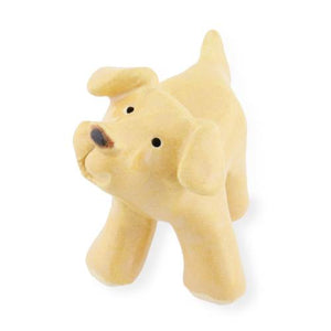 Yellow Lab Dog Ceramic "Little Guy" by Cindy Pacileo