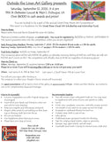 Entry Fee for The Great Draw Street Art Competition.  Email Application(s) to otlag@aol.com