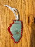 Galena Ornament Painted by Stormy Mochal and Created by Anthony Krier