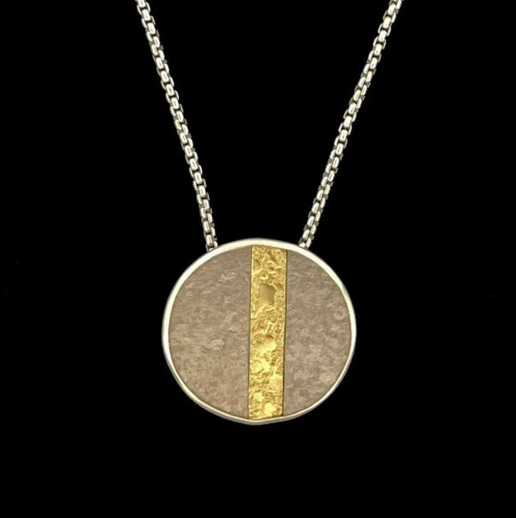 Small Color Field Necklace by Kenneth Pillsworth