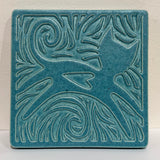 Cat Coaster by Macone Clay