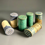 Salt and Pepper Set by Macone Clay