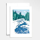 Winter Boxed Greeting Cards by Nan Onkka