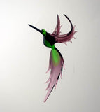 Oscar Hummingbird by WGK Glass