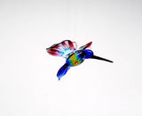 Tina Hummingbird with Dichroic Glass by WGK Glass