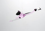 Small Hanging Flamingo by WGK Glass
