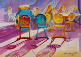 Golden Days Reproduction by JoAnne Hauser Warren