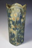 Small Lotus Square Cylinder Vase by Butterfield Pottery