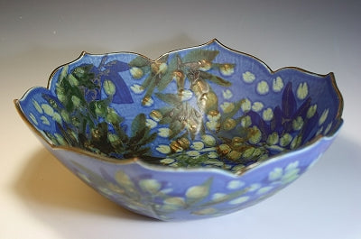 Small Six Point Serving Bowl by Butterfield Pottery