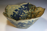 Tall Serving Lotus Bowl by Butterfield Pottery
