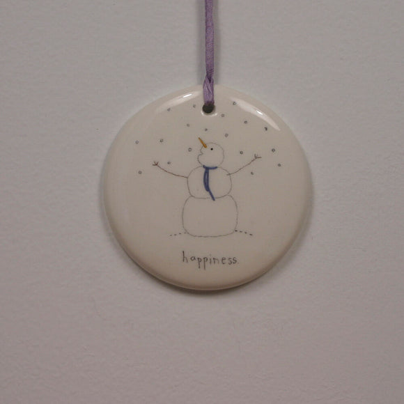 Happiness Ornament by Beth Mueller