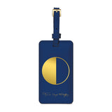 Frank Lloyd Wright Geometry Luggage Tag: Saguaro Forms & Cactus Flowers