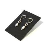Sterling Silver and Pearl Post Earrings by Margie Magnuson