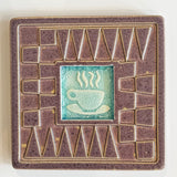 Coffee Cup Coaster by Macone Clay