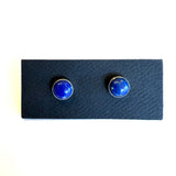 Lapis Post Earrings by Margie Magnuson