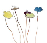 Five Petal Copper Flower - Enamel by Annabelle Noel Designs