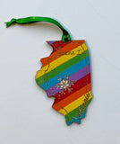 Galena Ornament Painted by Stormy Mochal and Created by Anthony Krier