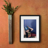 Tall Straight Wall Vase by Macone Clay