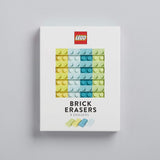 Lego Brick Erasers: Set of 8
