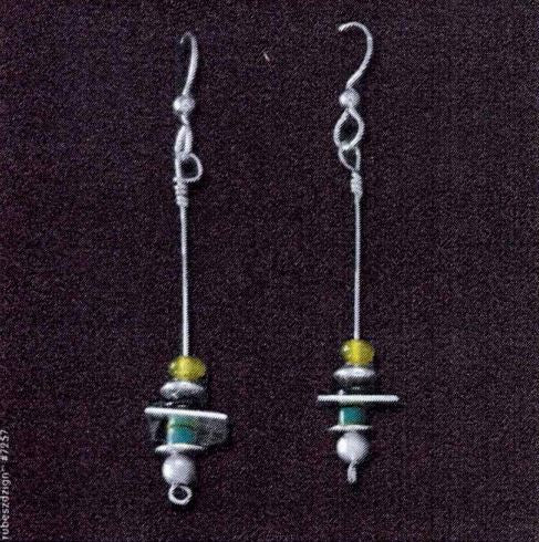 Earrings #7257 by Janet Rubenstein