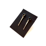 Black Onyx Earrings by Margie Magnuson
