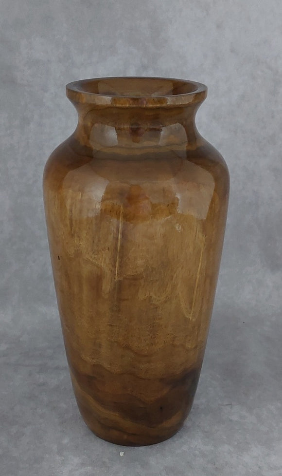 Walnut Vase by Midwest Wood Art