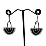 Earrings - Medium Half Oval by Hanna Piepel