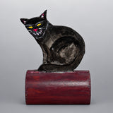 Black Cat Cut-out Figure by Tony Moline