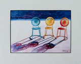 Sunburst Chairs Reproduction by JoAnne Hauser Warren