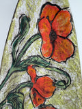 Tray with Poppies by Nancy Briggs