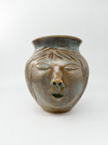 Face Pot by Lori Bonz