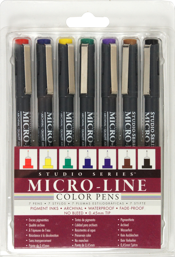 Color Microline Pen set