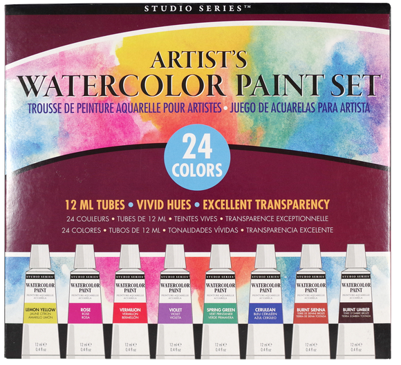 Watercolor Paint Set