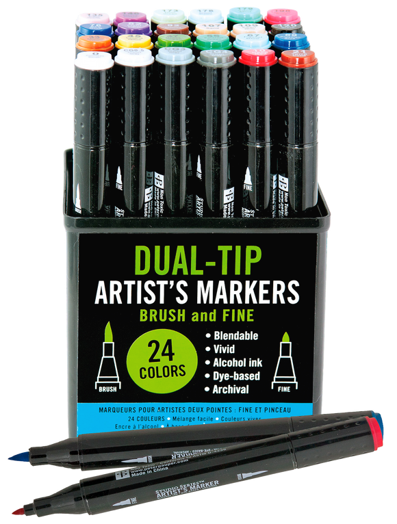 Dual Tip Marker Set