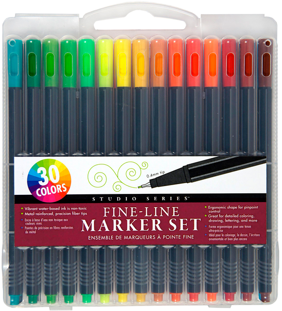 Fine-Line Marker Set