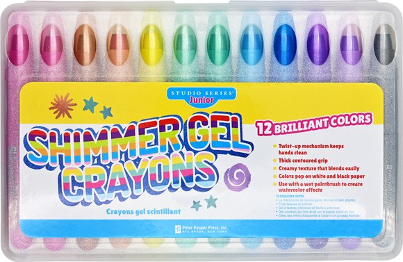 Shimmer Gel Crayons