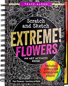 Scratch and Sketch: Flowers