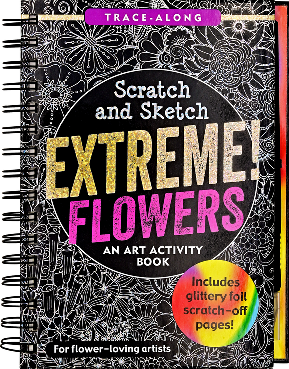 Scratch and Sketch: Flowers