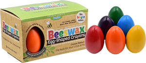 Beeswax Egg-Shaped Crayons